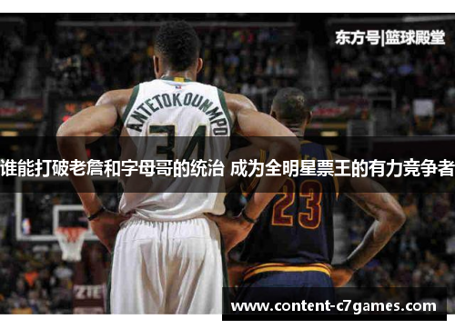 谁能打破老詹和字母哥的统治 成为全明星票王的有力竞争者