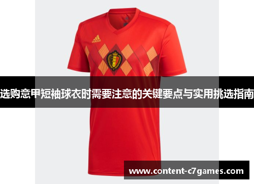 选购意甲短袖球衣时需要注意的关键要点与实用挑选指南