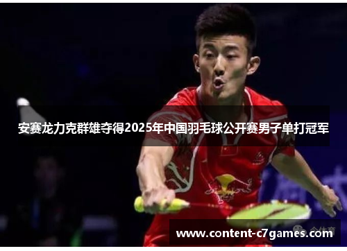 安赛龙力克群雄夺得2025年中国羽毛球公开赛男子单打冠军